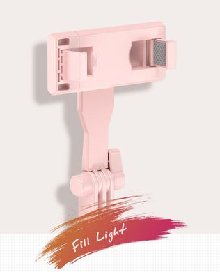 Портативный штатив для смартфона кольцевая LED-лампа для блогеров USAMS (168cm) - White (US-ZB120), цена | Фото