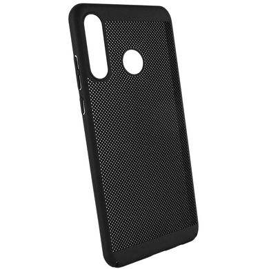 Ультратонкий дышащий чехол Grid case для Huawei P30 lite - Черный, цена | Фото