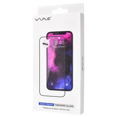 Захисне скло WAVE Dust-Proof iPhone 12/12 Pro (black), ціна | Фото