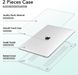 Пластиковый глянцевый чехол-накладка STR Crystal PC Hard Case for MacBook Air 13.6 (2022-2024) M2/М3 - Прозрачный, цена | Фото 2