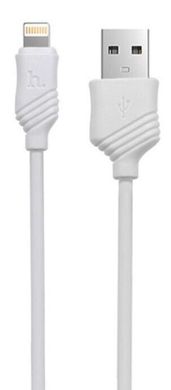 Сетевое зарядное устройство HOCO C11 Charger + Cable (Lightning) 1.0A 1USB -White, цена | Фото