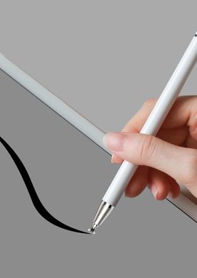 Стилус універсальний STR Stylus Pen (для любых сенсорных экранов) - White, ціна | Фото