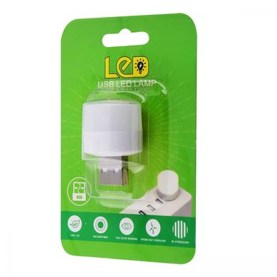 USB Led лампа 1w 6500k MIC - White, цена | Фото