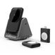Бездротова зарядка з MagSafe WIWU 3in1 Wireless Charger W018 - Black, ціна | Фото 3