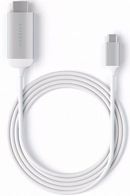 Кабель Satechi Type-C to 4K HDMI Cable Silver (ST-CHDMIS), ціна | Фото