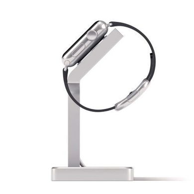 Док-станція Satechi Aluminum Apple Watch Charging Stand Silver (ST-AWSS), ціна | Фото