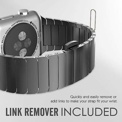 Ремешок STR Link Bracelet for Apple Watch 42/44/45 mm (Series SE/7/6/5/4/3/2/1) - Silver, цена | Фото