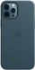 Чехол MIC Leather Case for iPhone 12/12 Pro (с MagSafe) - Black, цена | Фото 1
