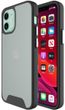 Матовый прозрачный противоударный чехол STR Space Case for iPhone 11 Pro Max - Black