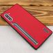 TPU чохол SHENGO Textile series для Samsung Galaxy Note 10 - Червоний, ціна | Фото 2