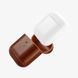 Чехол iCarer Vintage Leather Airpods Protective Case with LED Indicator Hole - Brown, цена | Фото 6