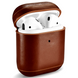 Чехол iCarer Vintage Leather Airpods Protective Case with LED Indicator Hole - Brown, цена | Фото 2