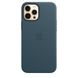 Чехол MIC Leather Case for iPhone 12/12 Pro (с MagSafe) - Black, цена | Фото 2