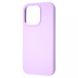 Чехол WAVE Full Silicone Cover iPhone 15 - Lilac