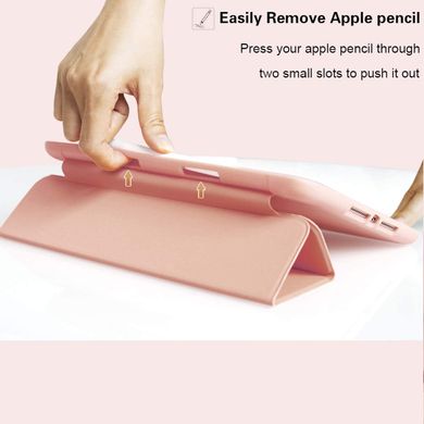 Чехол-книжка с держателем для стилуса STR Trifold Pencil Holder Case PU Leather for iPad 9.7 (2017-2018) - Pink, цена | Фото