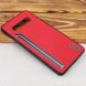 TPU чохол SHENGO Textile series для Samsung Galaxy S10+ - Червоний, ціна | Фото 2