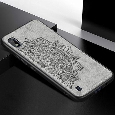 TPU+Textile чехол Mandala с 3D тиснением для Samsung Galaxy A10 (A105F) - Черный, цена | Фото