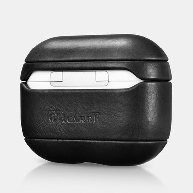 Шкіряний чохол iCarer Vintage Leather Case for AirPods Pro 1/2 - Black, ціна | Фото
