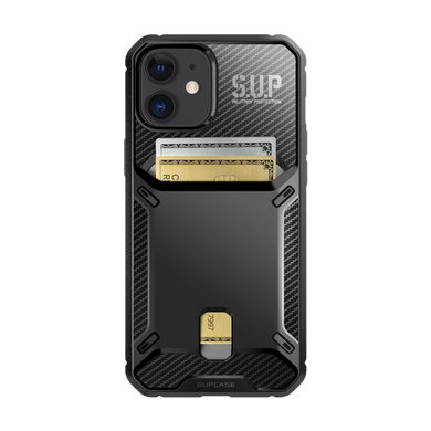 Протиударний чохол SUPCASE UB Vault Series Case for iPhone 12 / 12 Pro 6.1 - Black, ціна | Фото