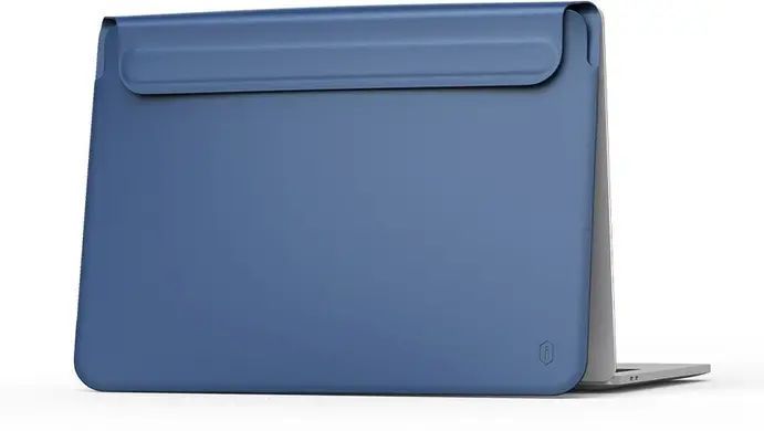 Шкіряний чохол-папка WIWU Skin Pro 2 for MacBook Air 15 (2023-2024) М2/М3 - Blue