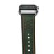Ремешок JINYA Vogue Leather Band for Apple Watch 38/40/41 mm (Series SE/7/6/5/4/3/2/1) - Blue with Orange Dot (JA4014), цена | Фото 2