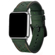 Ремешок JINYA Vogue Leather Band for Apple Watch 38/40/41 mm (Series SE/7/6/5/4/3/2/1) - Blue with Orange Dot (JA4014), цена | Фото 1