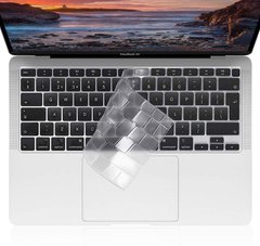 Накладка на клавиатуру STR для MacBook Air 13 (2020) - Прозрачная EU, ціна | Фото