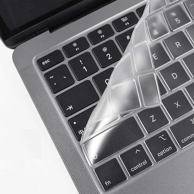 Накладка на клавиатуру STR для MacBook Air 13 (2020) - Прозрачная EU, цена | Фото