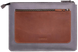 Шкіряний чохол ручної роботи INCARNE MOCCO для MacBook Air 15 (2023-2024) М2/М3 - Сірий (карман Кон'як)