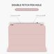 Силиконовый чехол-книжка с держателем для стилуса STR Air Protection Case for iPad Pro 11 (2018 | 2020 | 2021) - Pink, цена | Фото 8