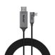 Кабель JINYA Type-C to HDMI Cable (4K@60HZ;1.8m) - Black (JA5011), цена | Фото 1