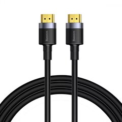 HDMI Кабель Baseus Cafule 4KHDMI Male To 4KHDMI Male (1m) - Black (CADKLF-E01), ціна | Фото
