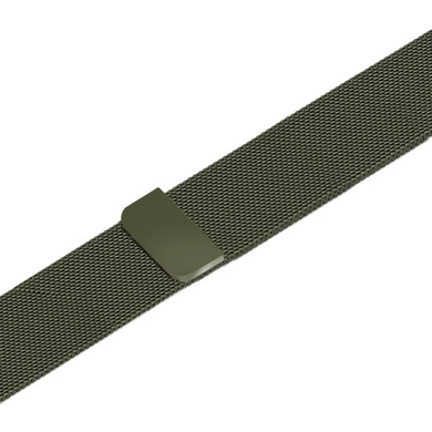 Металлический ремешок STR Milanese Loop Band for Apple Watch 42/44/45 mm - Green, цена | Фото