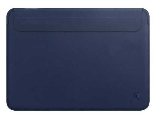 Шкіряний чохол-папка WIWU Skin Pro 2 for MacBook Pro 15 (2016-2019) - Blue, ціна | Фото