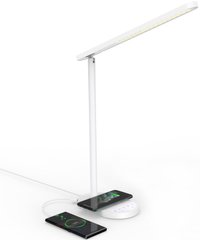 Настільна лампа із бездротовою зарядкою STR Smart Lamp - White, ціна | Фото