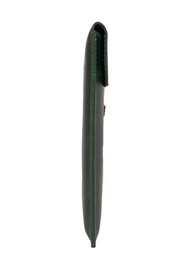 Шкіряний чохол ручної роботи INCARNE LAB для MacBook Air 13 (2012-2017)- Зелений, ціна | Фото