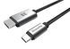 Кабель XtremeMac Type-C to HDMI Nylon Cable Space Gray (1 m) (XWH-UCH-13), ціна | Фото 1