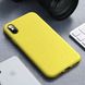 Экологичный чехол MIC Eco-friendly Case для iPhone XS Max - Yellow, цена | Фото 2