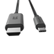 Кабель XtremeMac Type-C to HDMI Nylon Cable Space Gray (1 m) (XWH-UCH-13), ціна | Фото 2