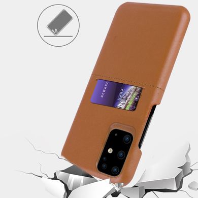 Кожаная накладка G-Case Cardcool Series для Samsung Galaxy S20+ - Черный, цена | Фото