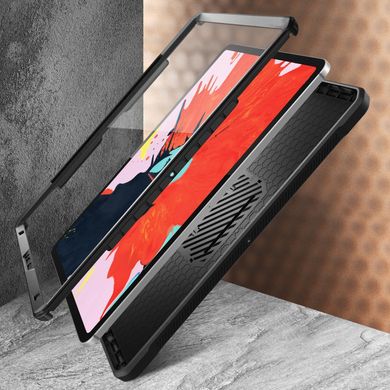 Противоударный чехол-книжка с защитой экрана SUPCASE UB Pro Full Body Case for iPad Pro 11 (2018 | 2020 | 2021) - Black, цена | Фото
