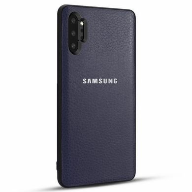 Шкіряна накладка Classic series для Samsung Galaxy Note 10 Plus - Синій, ціна | Фото