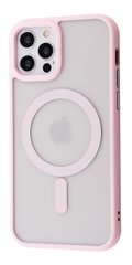 Протиударний чохол с MagSafe MIC Magnetic Case iPhone 12/12 Pro (pink), ціна | Фото