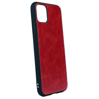 Чехол j-CASE Leather Dawning Case for iPhone 11 Pro Max - Red, цена | Фото
