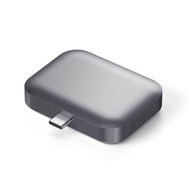 Док-станция Satechi USB-C Wireless Charging Dock Space Grey for Airpods (ST-TCWCDM), цена | Фото
