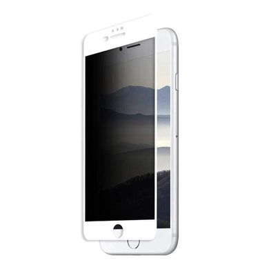 Захисне скло Анти-шпіон MIC Privacy для iPhone 6 Plus/6S Plus/7 Plus/8 Plus - White, ціна | Фото