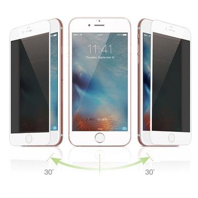 Защитное стекло Анти-шпион MIC Privacy для iPhone 6 Plus/6S Plus/7 Plus/8 Plus - White, цена | Фото