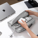 Протиударний чохол-сумка Tomtoc Laptop Briefcase for MacBook Pro 13 (2016-2022) | Air 13 (2018-2020) - Silver Gray (A14-B02G), ціна | Фото 8