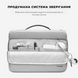 Протиударний чохол-сумка Tomtoc Laptop Briefcase for MacBook Pro 13 (2016-2022) | Air 13 (2018-2020) - Silver Gray (A14-B02G), ціна | Фото 4