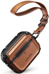 Чохол SUPCASE Unicorn Beetle Royal Rugged Leather Case for AirPods Pro - Brown, ціна | Фото